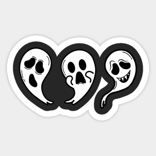 Ghost Halloween V.2 Sticker